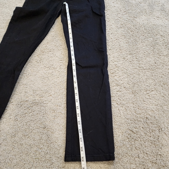 Reformation Straight Leg Black Wash Jeans Women's Size 29 - Picture 8 of 9